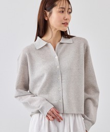 ROPE' PICNIC | スポンジシアーポロカーディガン/イージーケア(カーディガン/ボレロ)