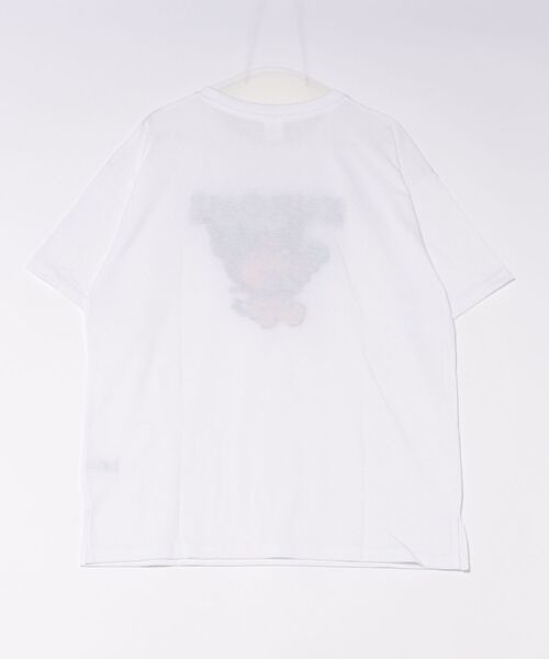 sanrio(サンリオ)の「sanrio(サンリオ)日焼けキャラクター サガラ刺繍 ビッグTシャツ/半袖 キャラT 夏コーデシャツ(Tシャツ/カットソー・レディース・スミクロ/グレー系/オフホワイト/サックスブルー・M/L)」の6枚目の写真