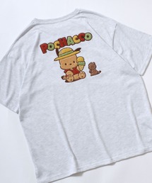sanrio（サンリオ）日焼けキャラクター サガラ刺繍 ビッグTシャツ/半袖 キャラT 夏コーデシャツ