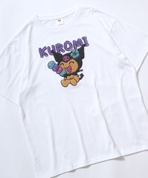 sanrio(サンリオ)日焼けキャラクター サガラ刺繍 ビッグTシャツ/半袖 キャラT 夏コーデシャツ