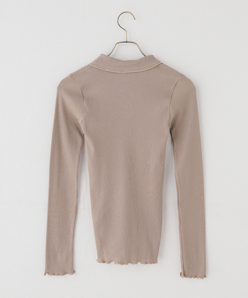 EMILY WEEK(エミリーウィーク)の「【BASERANGE/ベースレンジ】ISO SHIRT / TTIS-RCR-SP26(Tシャツ/カットソー・レディース・ブラウン・SMALL)」の8枚目の写真