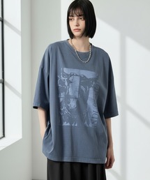 【Alfred Alex】Animal Graphic Tee / ヴィンテージライク アニマルグラフィック オーバーサイズ Tシャツ