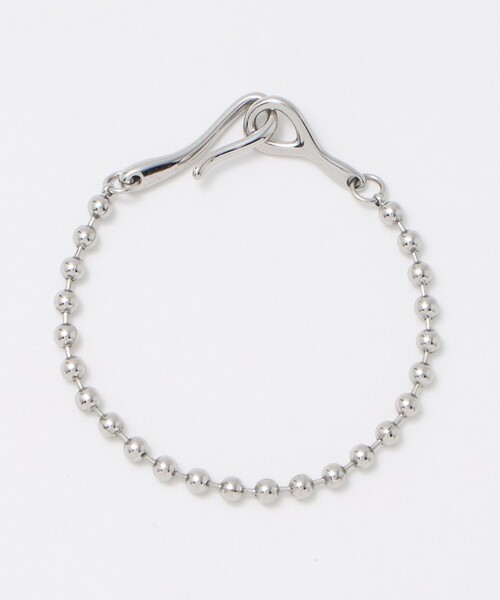 green label relaxing(グリーンレーベルリラクシング)の「ボールチェーン フック ブレスレット(ブレスレット・レディース・ゴールド/シルバー・FREE)」の2枚目の写真