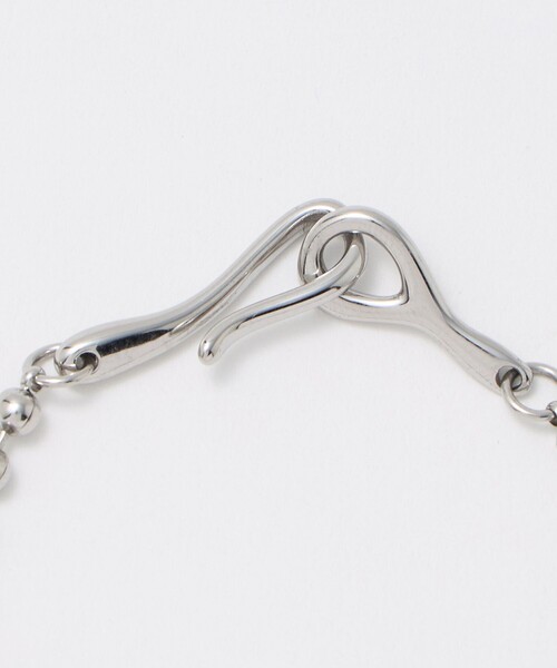 green label relaxing(グリーンレーベルリラクシング)の「ボールチェーン フック ブレスレット(ブレスレット・レディース・ゴールド/シルバー・FREE)」の5枚目の写真