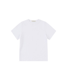 SITP5242 スリムレギュラーハーフ袖Tシャツ_ホワイト