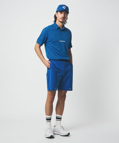 TaylorMade(テーラーメイド)の「【別注】<TaylorMade×UNITED ARROWS> メンズ TECHNICAL ポロシャツ/ストレッチ 吸水速乾 UV 接触冷感(ポロシャツ・メンズ・オフホワイト/ライトブルー/ネイビー・M/S/L/XL)」の9枚目の写真
