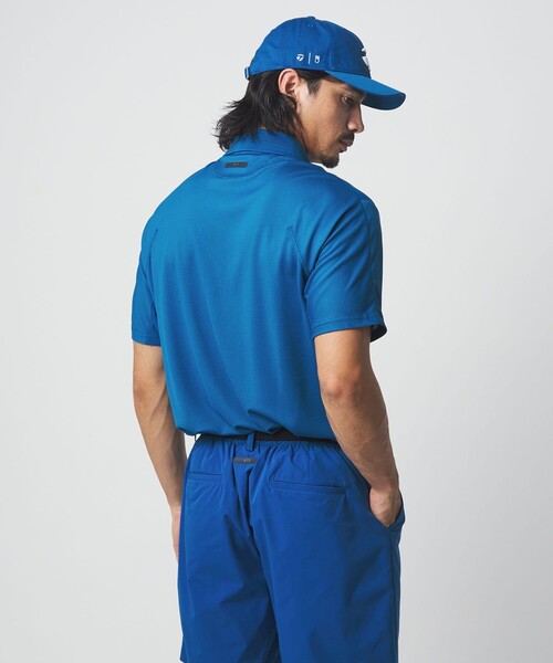 TaylorMade(テーラーメイド)の「【別注】<TaylorMade×UNITED ARROWS> メンズ TECHNICAL ポロシャツ/ストレッチ 吸水速乾 UV 接触冷感(ポロシャツ・メンズ・オフホワイト/ライトブルー/ネイビー・M/S/L/XL)」の18枚目の写真