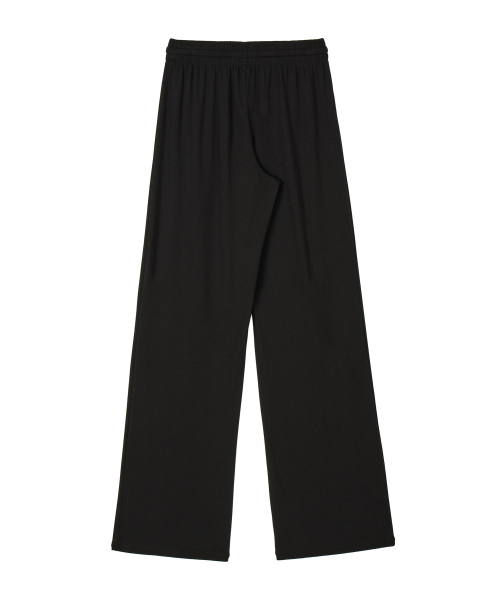 ERER(エルエル)の「Cozy-fit Sweat Pants Black(スウェットパンツ・レディース・ブラック・F)」の2枚目の写真