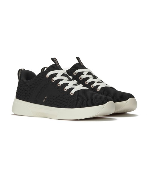 Keds(ケッズ)の「Keds ケッズ ブリスウォーク レース テクスチャード ENG ニット ブラック(スニーカー・レディース・ブラック・23.5cm/24.0cm/24.5cm/25.0cm/22.5cm/23.0cm)」の1枚目の写真