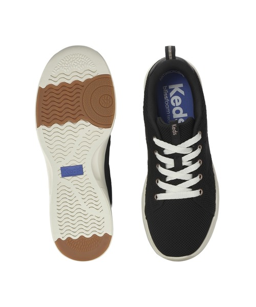 Keds(ケッズ)の「Keds ケッズ ブリスウォーク レース テクスチャード ENG ニット ブラック(スニーカー・レディース・ブラック・23.5cm/24.0cm/24.5cm/25.0cm/22.5cm/23.0cm)」の5枚目の写真