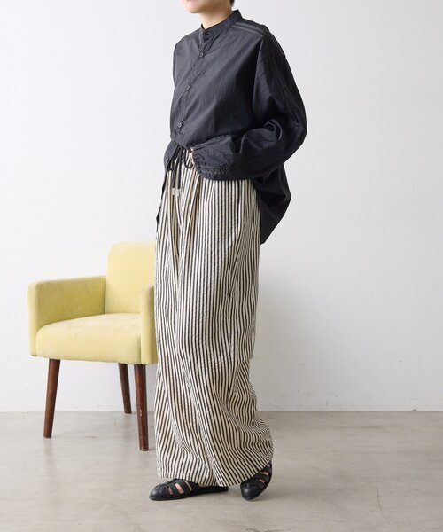 ear PAPILLONNER（イアパピヨネ）の「サマーイージーパンツ【SUM1 STYLE】（その他パンツ・レディース・ホワイト/ブラック/ベージュ・FREE）」の11枚目の写真