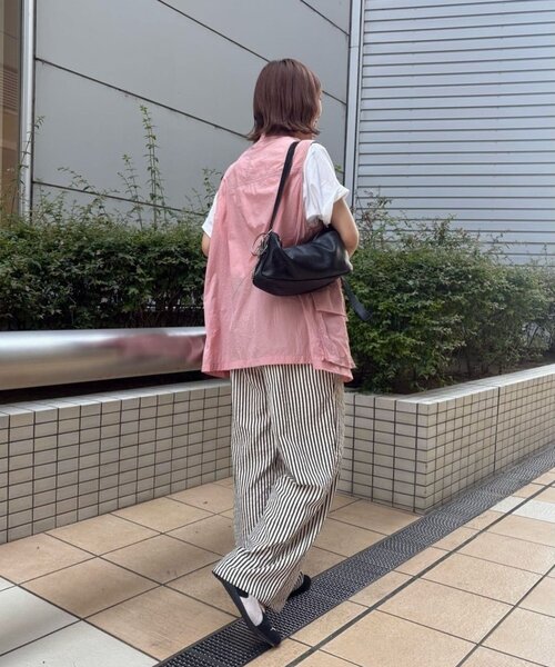 ear PAPILLONNER（イアパピヨネ）の「サマーイージーパンツ【SUM1 STYLE】（その他パンツ・レディース・ホワイト/ブラック/ベージュ・FREE）」の22枚目の写真