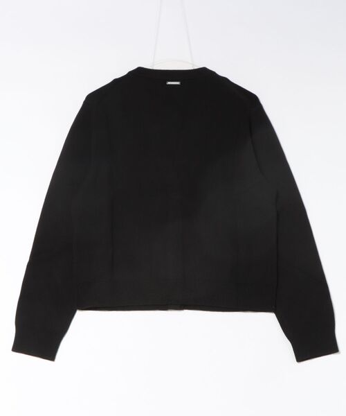 MICHAEL KORS（マイケルコース）の「コットンブレンド カーディガン（カーディガン/ボレロ・レディース・ブラック・XS/S/M/L/XL）」の2枚目の写真