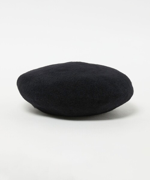 UNITED ARROWS（ユナイテッドアローズ）の「＜KIJIMA TAKAYUKI＞WOOL CASHMERE BASQUE BERET/ウール カシミヤ  ベレー帽（ハンチング/ベレー帽・メンズ・ブラック・FREE）」の4枚目の写真