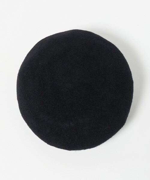 UNITED ARROWS（ユナイテッドアローズ）の「＜KIJIMA TAKAYUKI＞WOOL CASHMERE BASQUE BERET/ウール カシミヤ  ベレー帽（ハンチング/ベレー帽・メンズ・ブラック・FREE）」の5枚目の写真