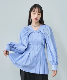 HARE | 2Pボレロ/ノースリーブシャツ(HARE)(シャツ/ブラウス)