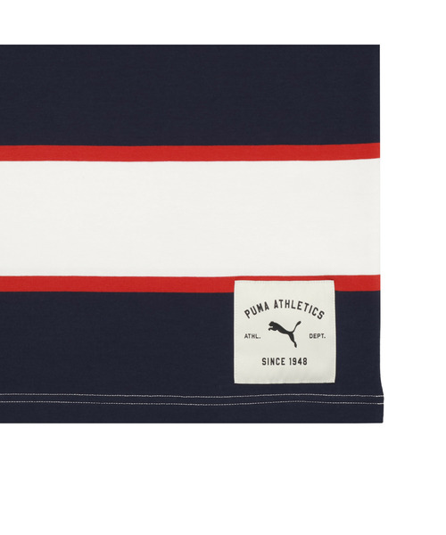 PUMA（プーマ）の「PUMA プーマ メンズ ESS エレベーテッド MX 半袖 ラガー ポロシャツ MX HERITAGE S（ポロシャツ・メンズ・ホワイト/エメラルド・XX-LARGE/X-LARGE/LARGE/SMALL/MEDIUM）」の6枚目の写真