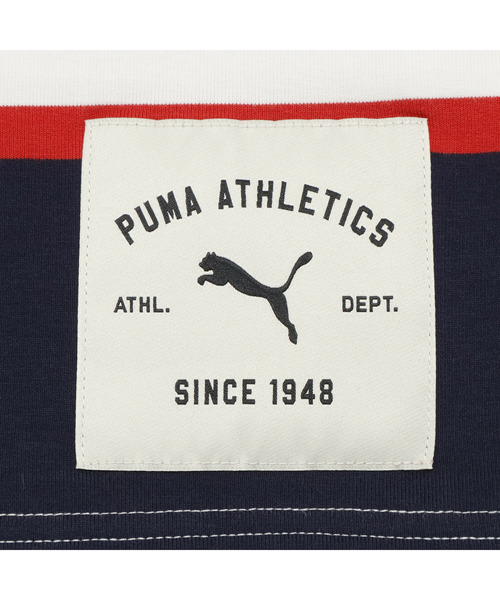 PUMA（プーマ）の「PUMA プーマ メンズ ESS エレベーテッド MX 半袖 ラガー ポロシャツ MX HERITAGE S（ポロシャツ・メンズ・ホワイト/エメラルド・XX-LARGE/X-LARGE/LARGE/SMALL/MEDIUM）」の7枚目の写真