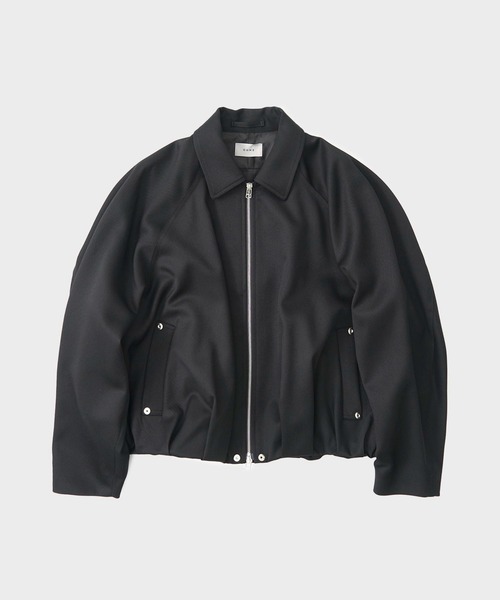 CONZ(コンズ)の「baloon jacket mohair(ブルゾン・メンズ・ブラック/ベージュ・1/2/3)」の1枚目の写真