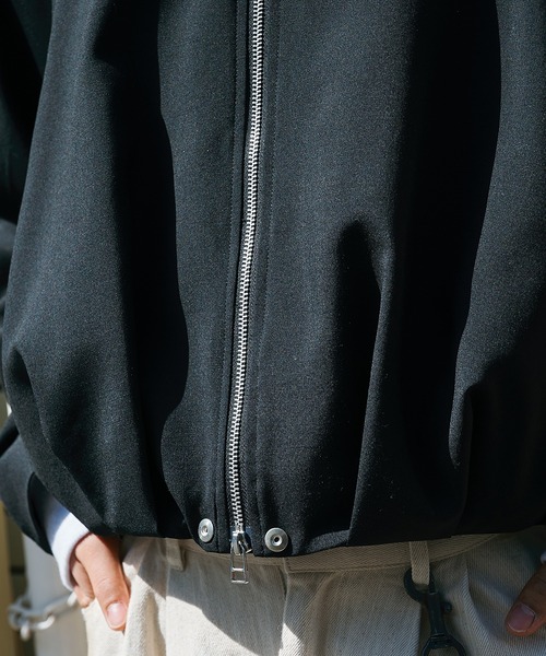 CONZ(コンズ)の「baloon jacket mohair(ブルゾン・メンズ・ブラック/ベージュ・1/2/3)」の7枚目の写真