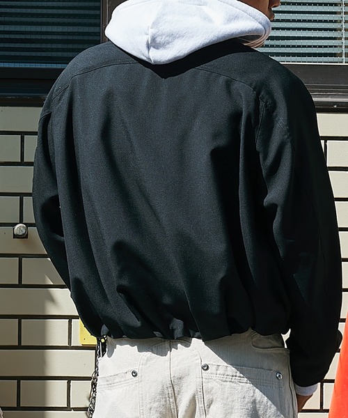 CONZ(コンズ)の「baloon jacket mohair(ブルゾン・メンズ・ブラック/ベージュ・1/2/3)」の5枚目の写真
