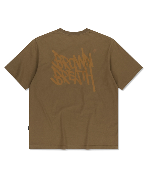 BROWNBREATH(ブラウンブレス)の「TAG TEE - BROWN(Tシャツ/カットソー・レディース・その他・SMALL/MEDIUM/LARGE/X-LARGE/2XL)」の1枚目の写真
