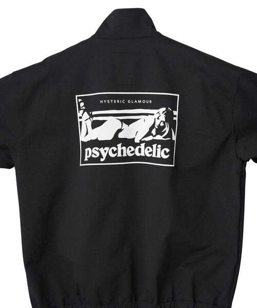 HYSTERIC GLAMOUR（ヒステリックグラマー）の「PSYCHEDELIC WOMAN ジャケット（その他アウター・メンズ・グリーン/ベージュ/ブラック・X-LARGE/LARGE/MEDIUM/SMALL）」の8枚目の写真