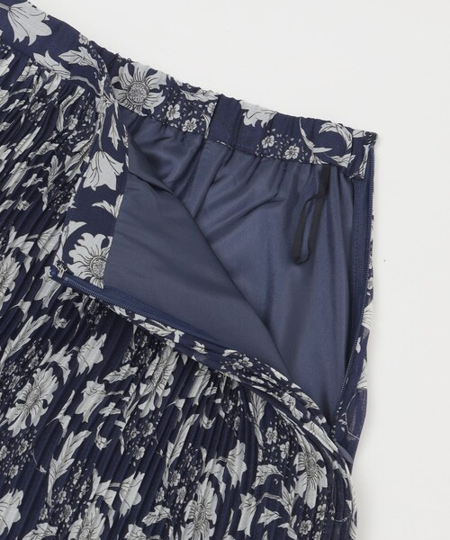 MACKINTOSH LONDON（マッキントッシュ ロンドン）の「【婦人画報4月号掲載】【BIBURY FLOWER】バイブリーオーガンジースカート（スカート・レディース・ブルー/イエロー/ネイビー・38/36）」の10枚目の写真