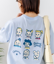 【CONVERSE/コンバース】【着るだけでコーディネートの主役に!】CONVERSE×OSAMUGOODS 天竺 バックプリントTシャツ キャラクター カジュアル レトロポップ ギフト