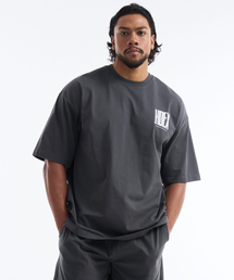 HDEX（エイチデックス）の「クラックプリンテッドショートスリーブ (チャコール)（Tシャツ/カットソー）」