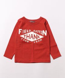 P.FIELD（ピーフィールド）の「P.FIELD/ピーフィールド　日本製　THANK　ロンT（Tシャツ/カットソー）」
