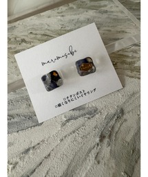 【marumusubi】viola squareピアス(MA)