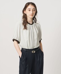 UNITED ARROWS | バイカラーパイピング ショートスリーブ ブラウス(シャツ/ブラウス)