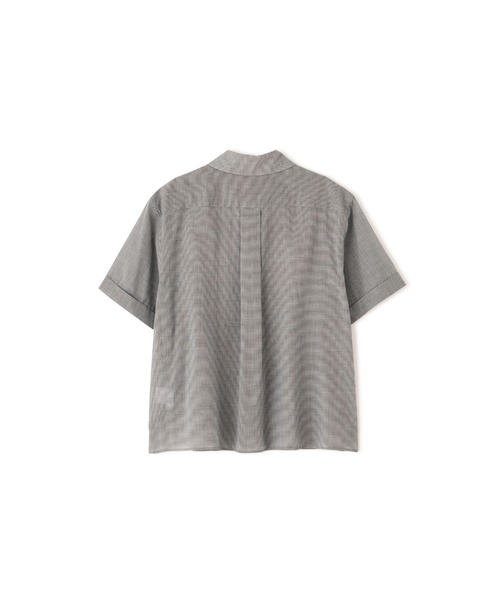 MARGARET HOWELL(マーガレットハウエル)の「SOFT COTTON CHECK(シャツ/ブラウス・レディース・ホワイト×ブラック/ブラック×ホワイト・2/1)」の10枚目の写真