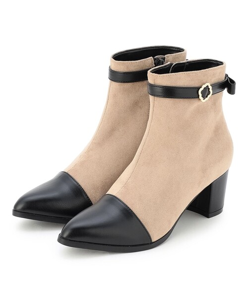 TOCCA(トッカ)の「TOCCA CLOVER BELTED BOOTS ブーツ(ブーツ・レディース・ブラック系/ベージュ系/アイボリー系・LARGE/MEDIUM/SMALL)」の13枚目の写真