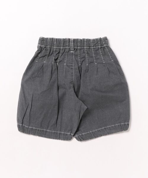 HAKKA KIDS（ハッカキッズ）の「ストレッチデニムハーフパンツ（デニムパンツ・キッズ・ブラック/ネイビー・100cm/110cm/120cm/130cm）」の3枚目の写真