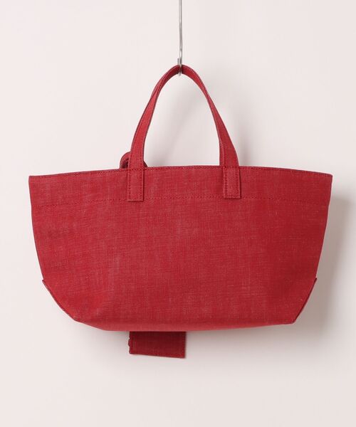 A.P.C.（アーペーセー）の「LE DRUMMER TOILE SMALL（ハンドバッグ・レディース・レッド・ONESIZE）」の2枚目の写真