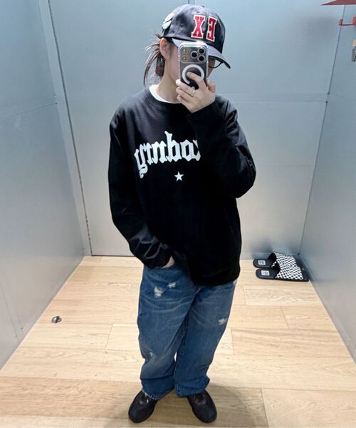 EXTRAORDINARY(エクストラオーディナリー)の「STAR LOGO LS TEE BLACK(Tシャツ/カットソー・メンズ・その他・MEDIUM/LARGE/X-LARGE)」の9枚目の写真