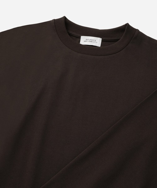 Saturdays NYC(サタデーズ ニューヨークシティ )の「Arisa LS Top(Tシャツ/カットソー・レディース・ブラック/ホワイト/ブラウン・L/M/S)」の6枚目の写真