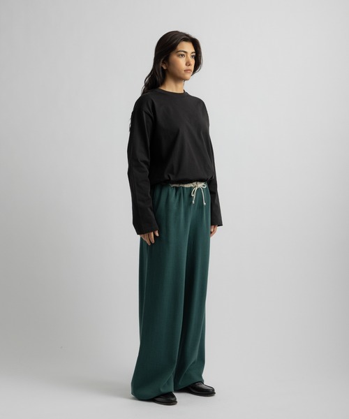 Saturdays NYC(サタデーズ ニューヨークシティ )の「Arisa LS Top(Tシャツ/カットソー・レディース・ブラック/ホワイト/ブラウン・L/M/S)」の18枚目の写真