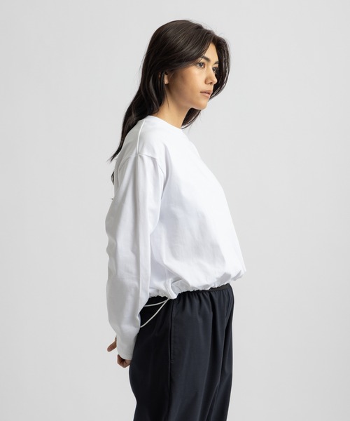 Saturdays NYC(サタデーズ ニューヨークシティ )の「Arisa LS Top(Tシャツ/カットソー・レディース・ブラック/ホワイト/ブラウン・L/M/S)」の22枚目の写真