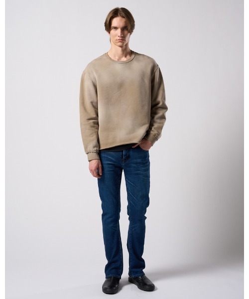 wjk(ダヴルジェイケイ)の「fade cut-off sweatshirt(スウェット・メンズ・ブラック/ネイビー/ベージュ・X-LARGE/LARGE/MEDIUM/SMALL)」の8枚目の写真