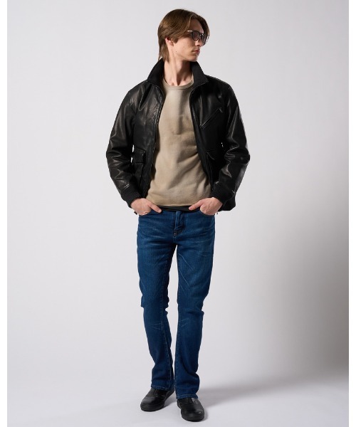 wjk(ダヴルジェイケイ)の「fade cut-off sweatshirt(スウェット・メンズ・ブラック/ネイビー/ベージュ・X-LARGE/LARGE/MEDIUM/SMALL)」の9枚目の写真