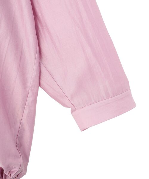 earth music&ecology（アースミュージックアンドエコロジー）の「アノラックフーディ（パーカー・レディース・ブラウン/ピンク/オフホワイト/ライトグリーン・FREE）」の5枚目の写真