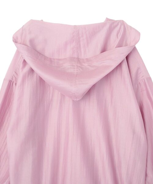 earth music&ecology（アースミュージックアンドエコロジー）の「アノラックフーディ（パーカー・レディース・ブラウン/ピンク/オフホワイト/ライトグリーン・FREE）」の7枚目の写真