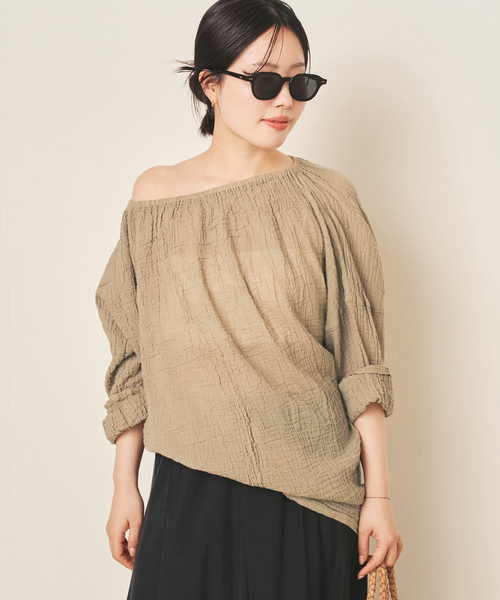 【新品】Plage別注♡LES ATELIERS FRANCAISオーバーシャツ LES ATELIERS FRANCAIS DE CONFECTION 別注 ELA トップス（シャツ
