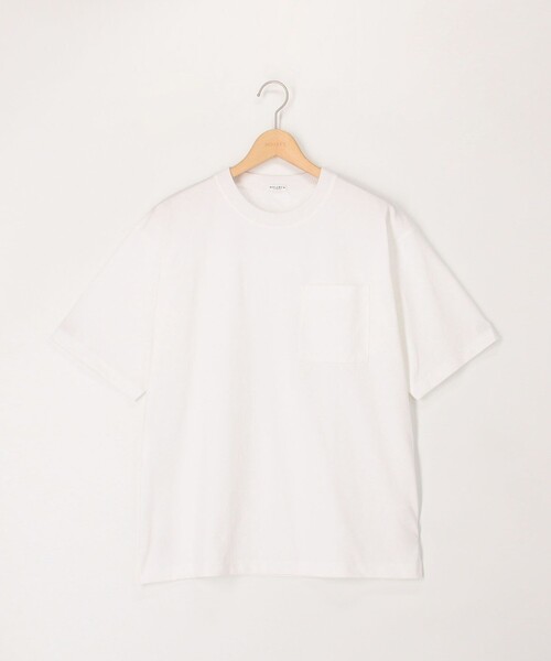 NOLLEY'S LIGHT（ノーリーズライト）の「《吸水速乾》PERFECTEX杢調ドライ　クルーネック　Tシャツ（Tシャツ/カットソー・メンズ・ホワイト/ライトグレー/チャコールグレー・M/L）」の4枚目の写真