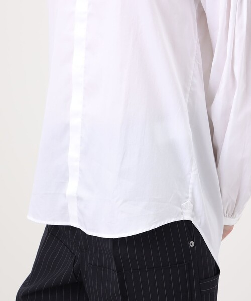 BOURRIENNE ParisX(ブリエンヌパリディス)の「BOURRIENNE POETESSE スタンドカラーシャツ(シャツ/ブラウス・レディース・ホワイト・36)」の9枚目の写真
