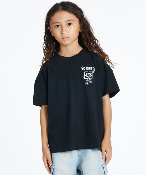DC(ディーシー)の「DC/ディーシー キッズ 半袖 Tシャツ バックプリント YST262506(Tシャツ/カットソー・キッズ・ホワイト/ブラック/ブラック系その他2/ホワイト系その他2・100cm/110cm/120cm/130cm/140cm/150cm/160cm)」の19枚目の写真