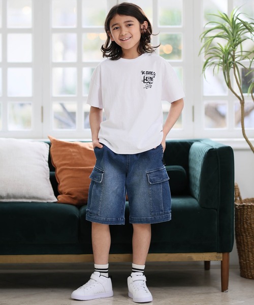 DC(ディーシー)の「DC/ディーシー キッズ 半袖 Tシャツ バックプリント YST262506(Tシャツ/カットソー・キッズ・ホワイト/ブラック/ブラック系その他2/ホワイト系その他2・100cm/110cm/120cm/130cm/140cm/150cm/160cm)」の9枚目の写真